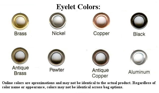 Eyelet Colors